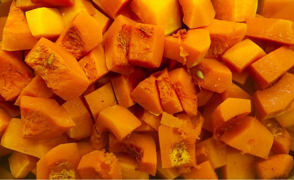 Cuarrécano o calabaza frita. Restaurante Casa Antonio 